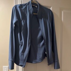 Athleta Women's Steel Blue Zip-Up Jacket